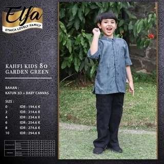 ETHICA KOKO ANAK KAHFI KIDS 80 GARDEN GREEN