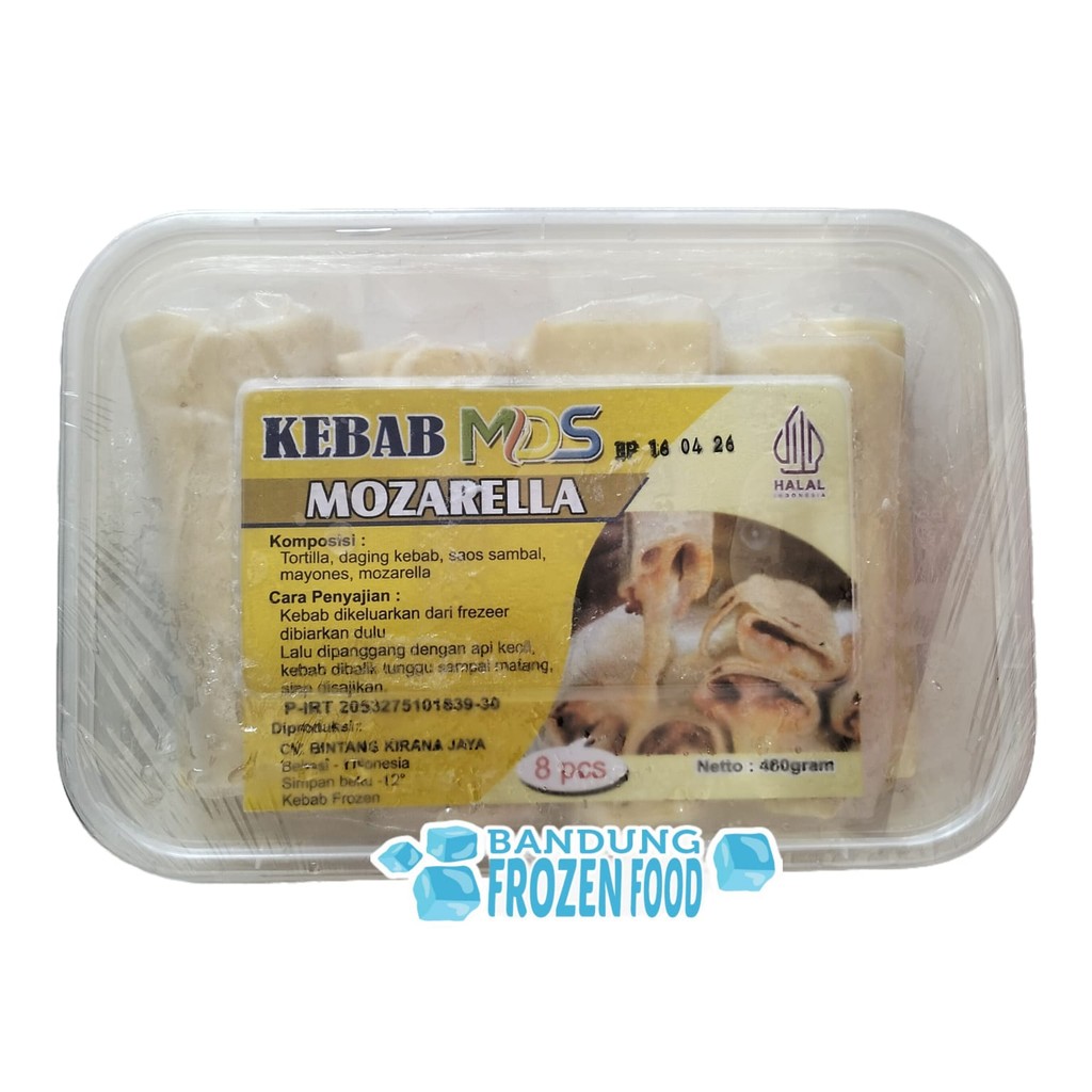 

MDS KEBAB MOZARELLA ISI 8 - KEBAB FROZEN