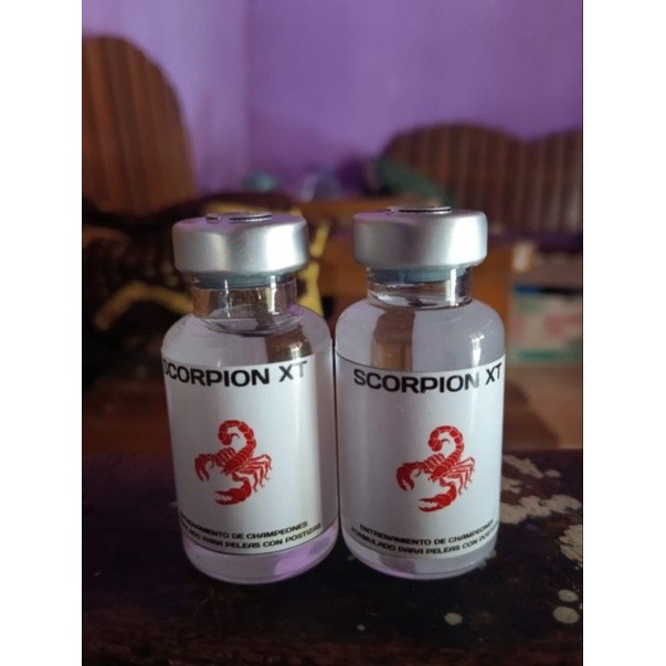 SCORPION XT Injeksi - Doping Suntik Ayam Aduan, Ayam Laga - Power Full