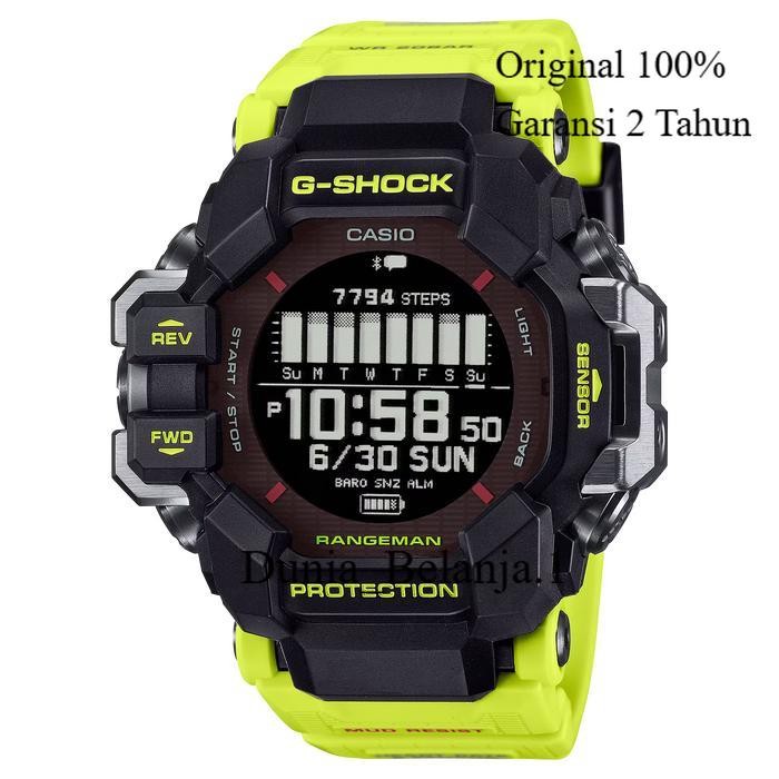 Original 100% Casio G-SHOCK GPR-H1000RY-1A9DR Jam Tangan Pria Digital GSHOCK RANGEMAN GPR-H1000RY-1A