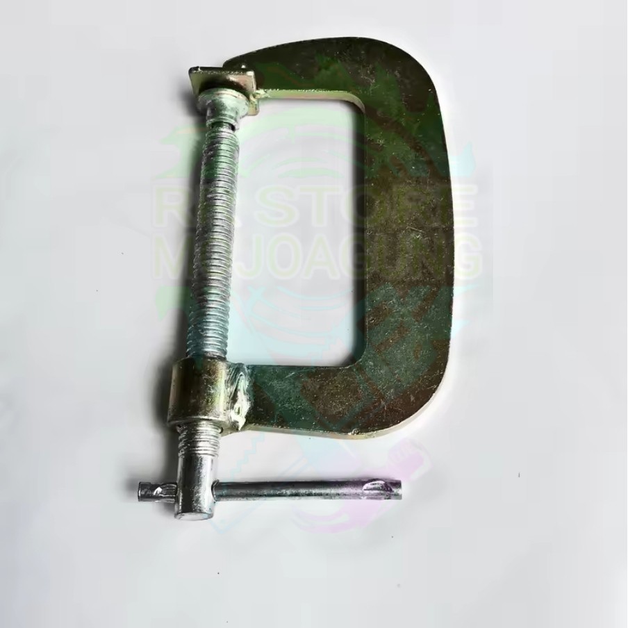 Promo.. Catok Clamp Besi - Klem C Jepit Besi Kayu Clem Press Meja Kayu Alat Catok Ragum - Buruan Di 