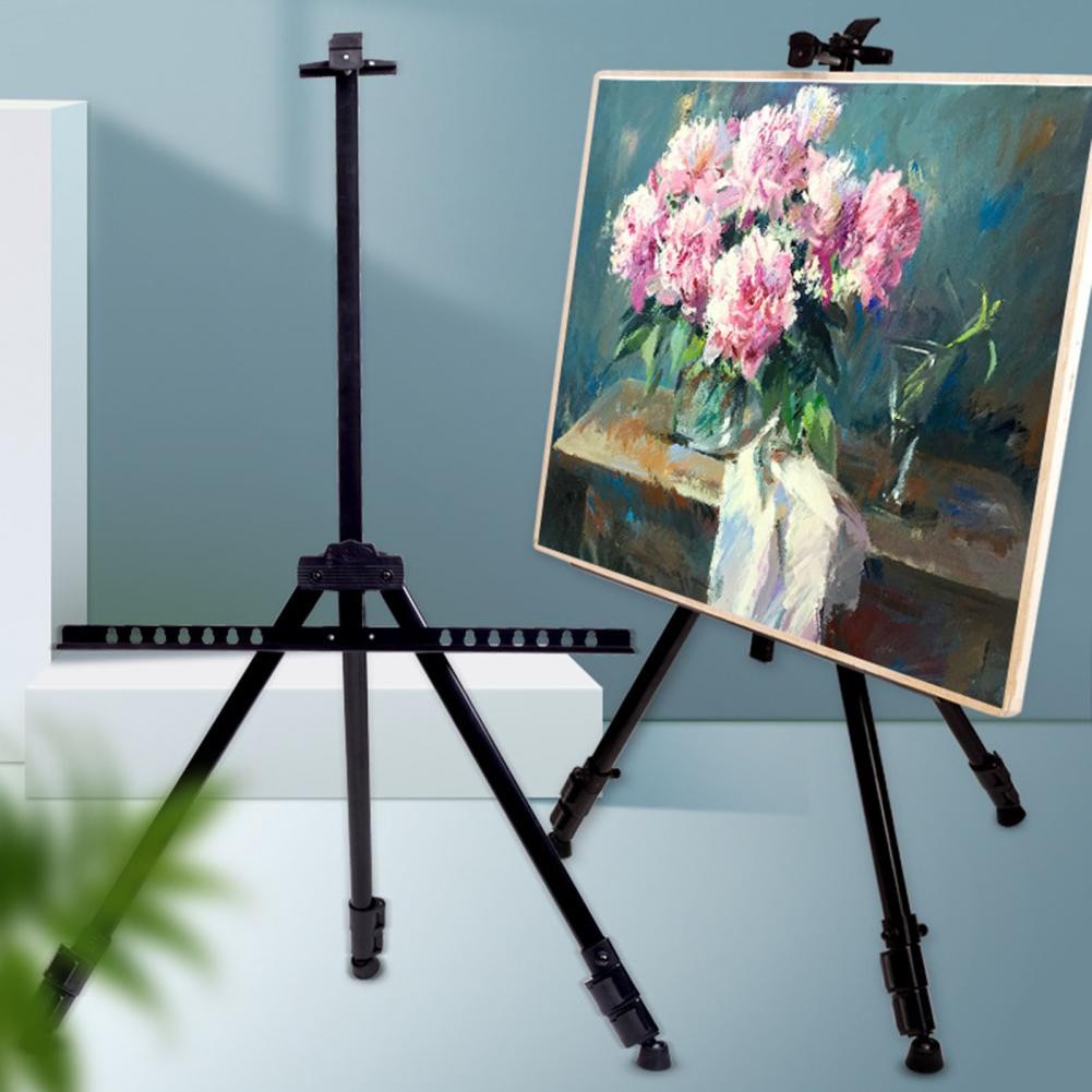 

Easel Stand Practical Painting Canvas Art Drawing Easel Thickened Metal Easel Display Painting Canvas Metal Easel Home Use
