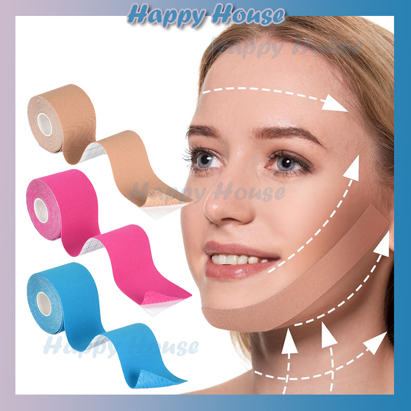 Facial Myofascial Lift Tape Shaped Face Lift Tape Anti Sagging Face Lift
