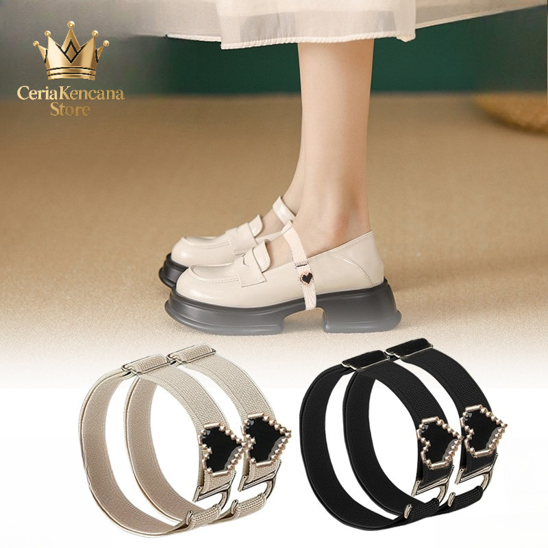 Pergelangan Tali Heels 1 Pasang Tali Heels Pengganti Heels Tali Tali Belakang Tali Sepatu Heels
