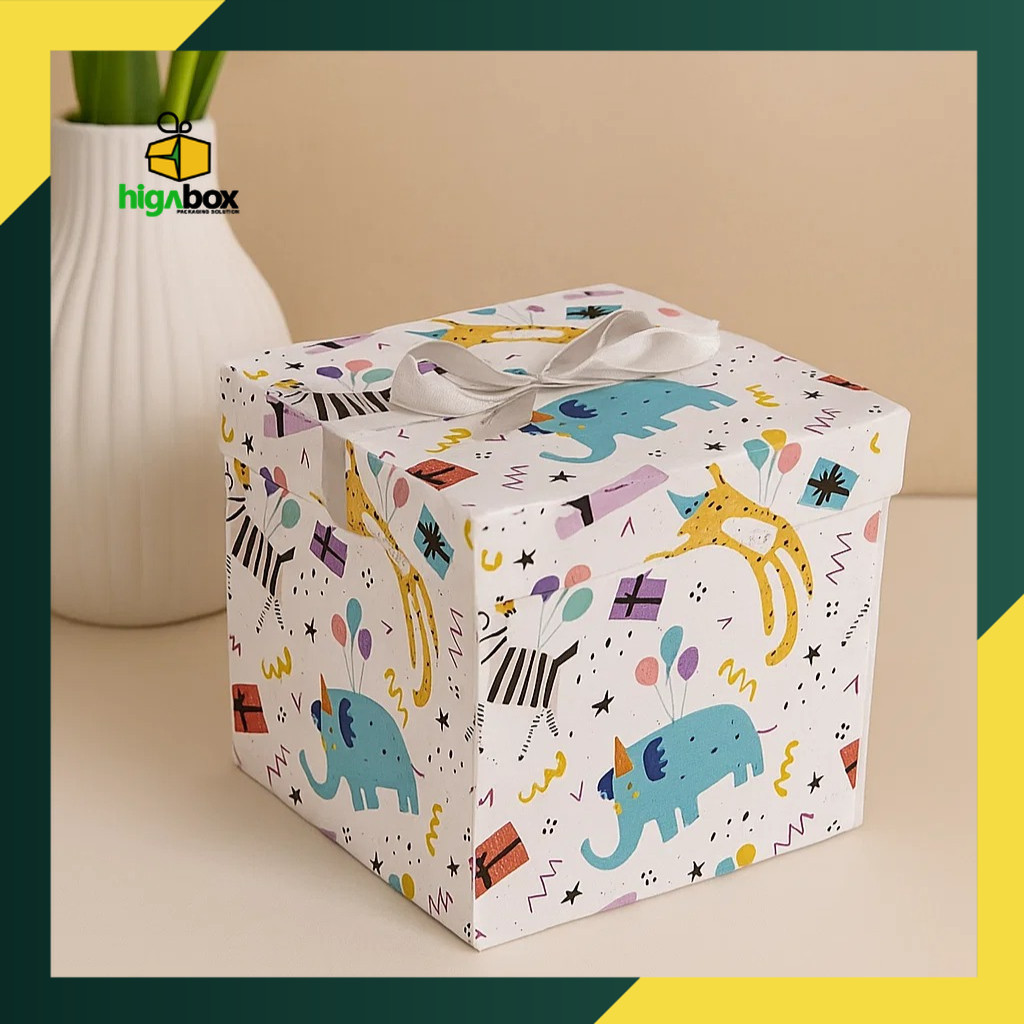 

Box Kado Ulang Tahun Anak / Kotak Kado / Kotak Hadiah Hampers / Box Hampers | BQ02E1 - BQ03F1