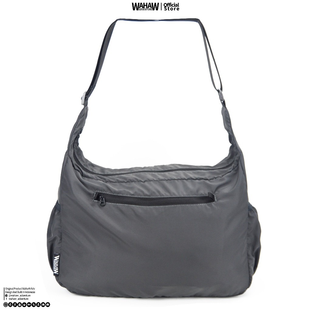 

Messenger Bag Lipat - Tas Lipat Selempang Wahaw Ultralight 20L Mono Shoulder Extra Large - Shopping Bag