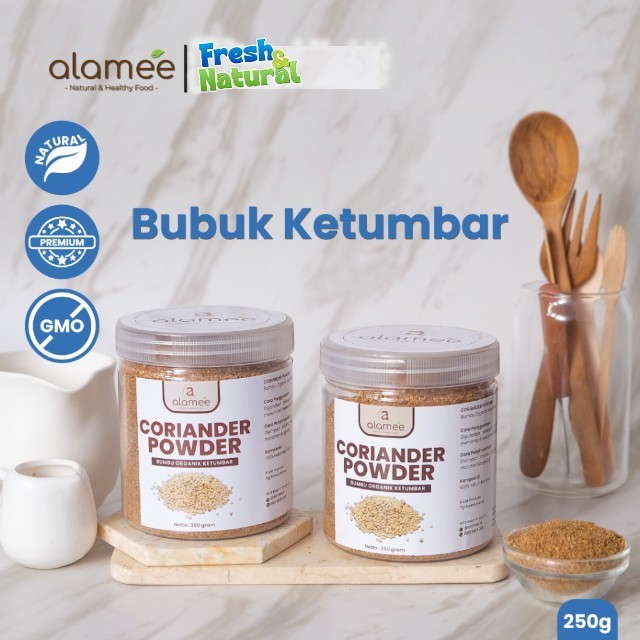 

Ketumbar Bubuk Organik Bumbu Masak Dapur Masakan Instan Coriander Seasoning Powder Murni AsliOrganik fresh and natural