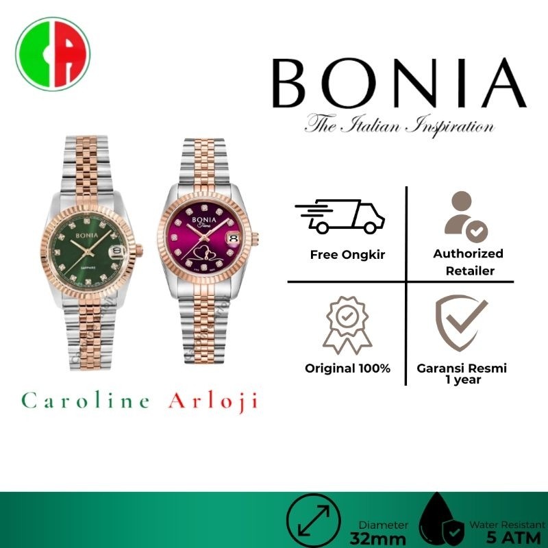Jam Tangan Wanita Bonia BNB10550-3657 / BNB10550 / 10550 / Bonia 10550 / Bonia Tiamo BNB10873 / 1087