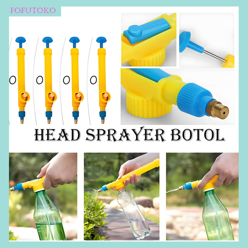 Pompa Semprotan Air Botol Multifungsi / Kepala Pompa Semprot / Head Sprayer Botol / Head Sprayer Bot
