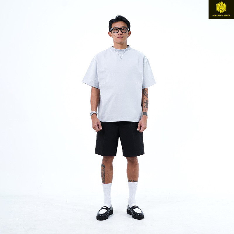 All Around Faded Boxyfit Tshirt 235GSM Anti-Panas