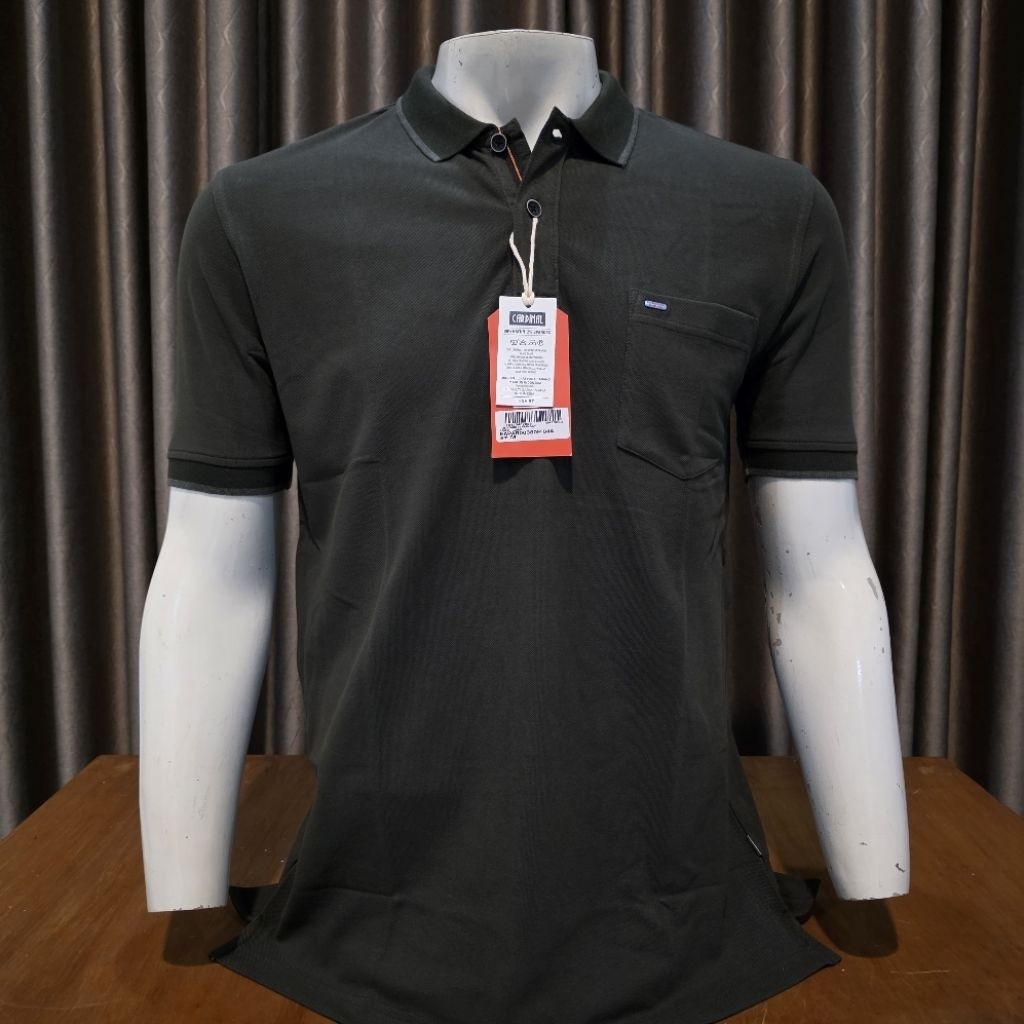 Kaos T-Shirt Pria Cardinal E0380P04A Jeans Casual Original New Serries Premium