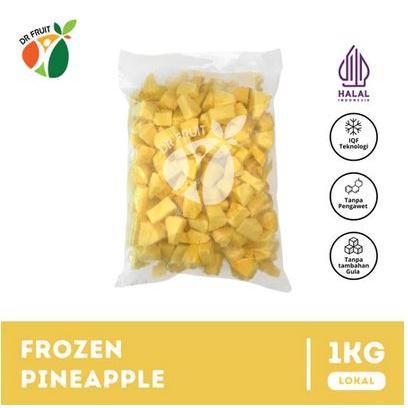 

Buah Nanas Beku | Frozen Pineapple (IQF) | 1 KG