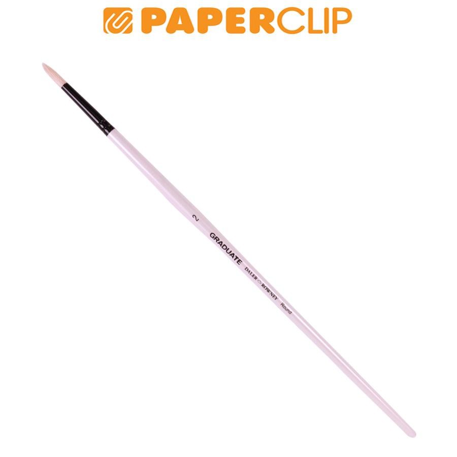 

KUAS LUKIS / BRUSH GRADUATE DALER ROWNEY BRISTLE ROUND LH NO.2