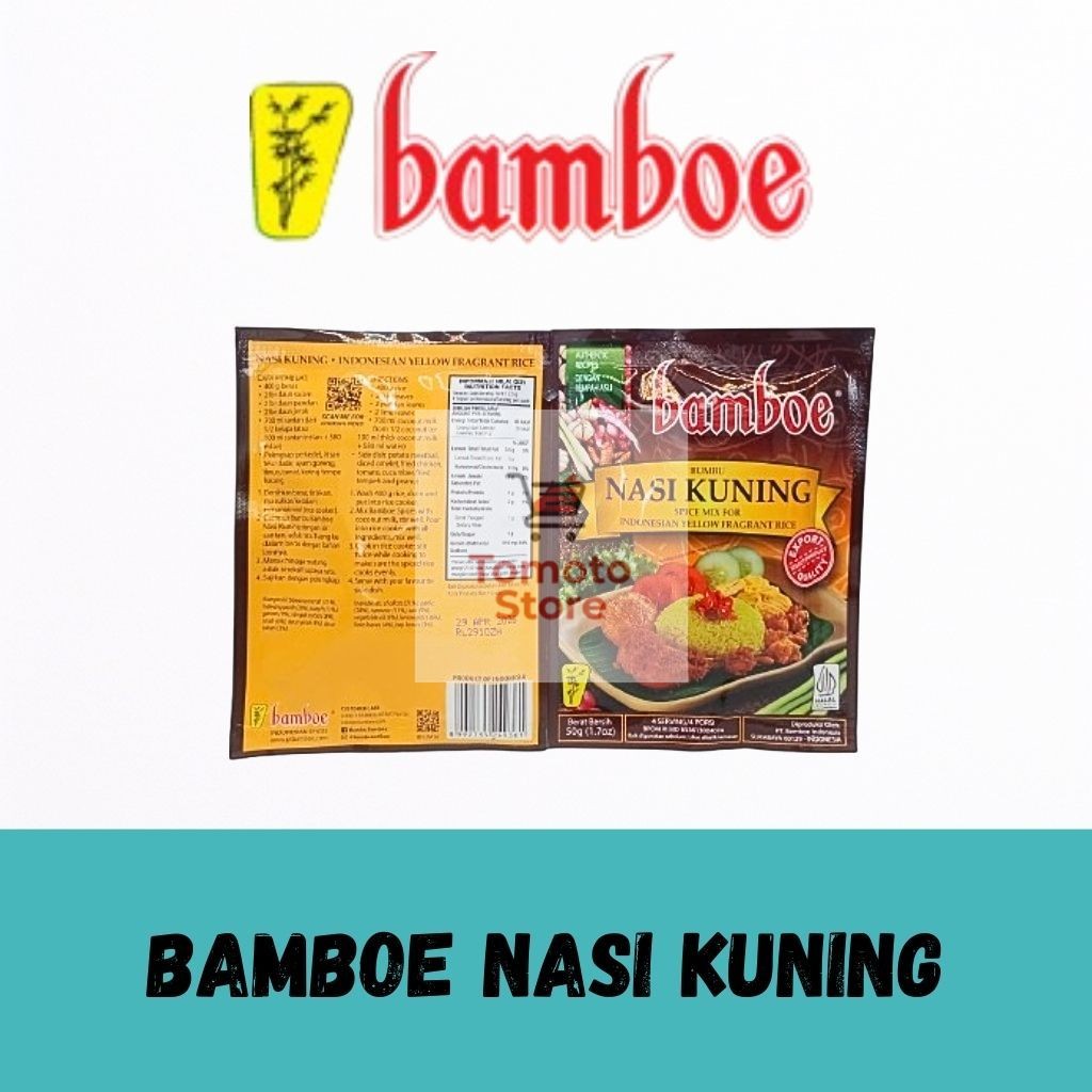 

✨ TOMOTOSTORE ✨ BAMBOE Bumbu Nasi Kuning