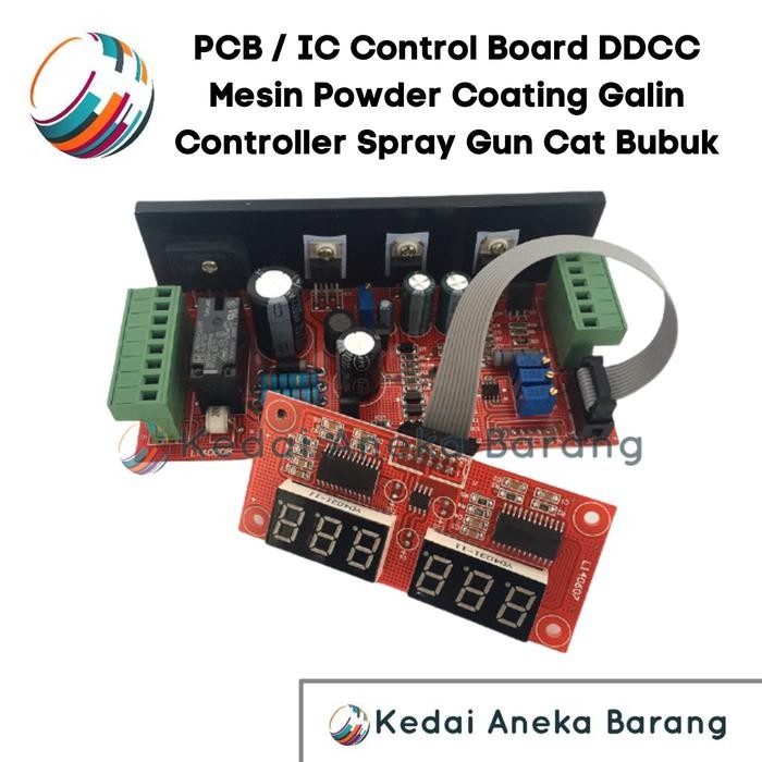 PCB DDCC IC Control Board Controller Mesin Powder Coating Display Berkualitas