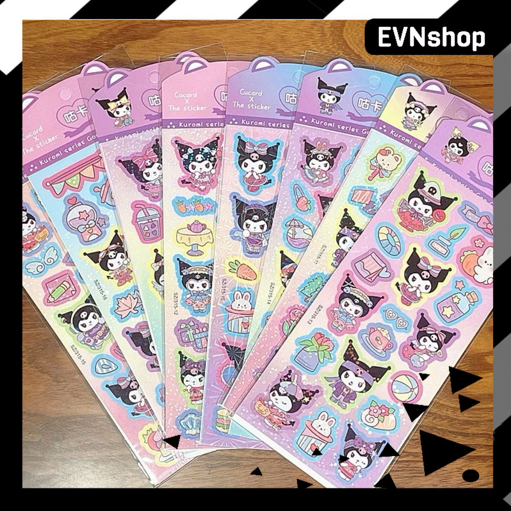 

STIKER 10cm Sanrio Lucu – Cute Sanrio Stickers Gemas untuk Dekorasi & Koleksi
