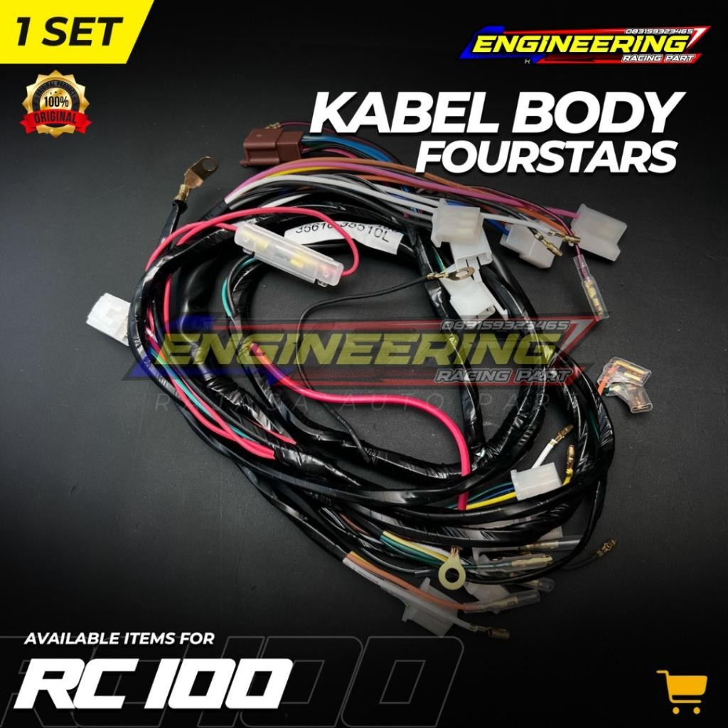 KABEL BODY RC100 SUZUKI RC 100 36610-35510L/KABEL BODY SUZUKI RC 100 BAHAN ORIGINAL LOSTPACK