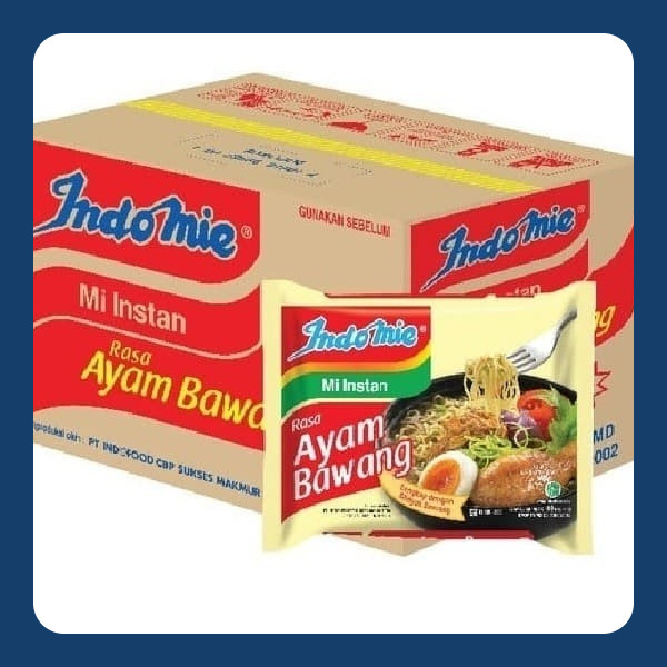 

INDOMIE MIE AYAM BAWANG KARTON