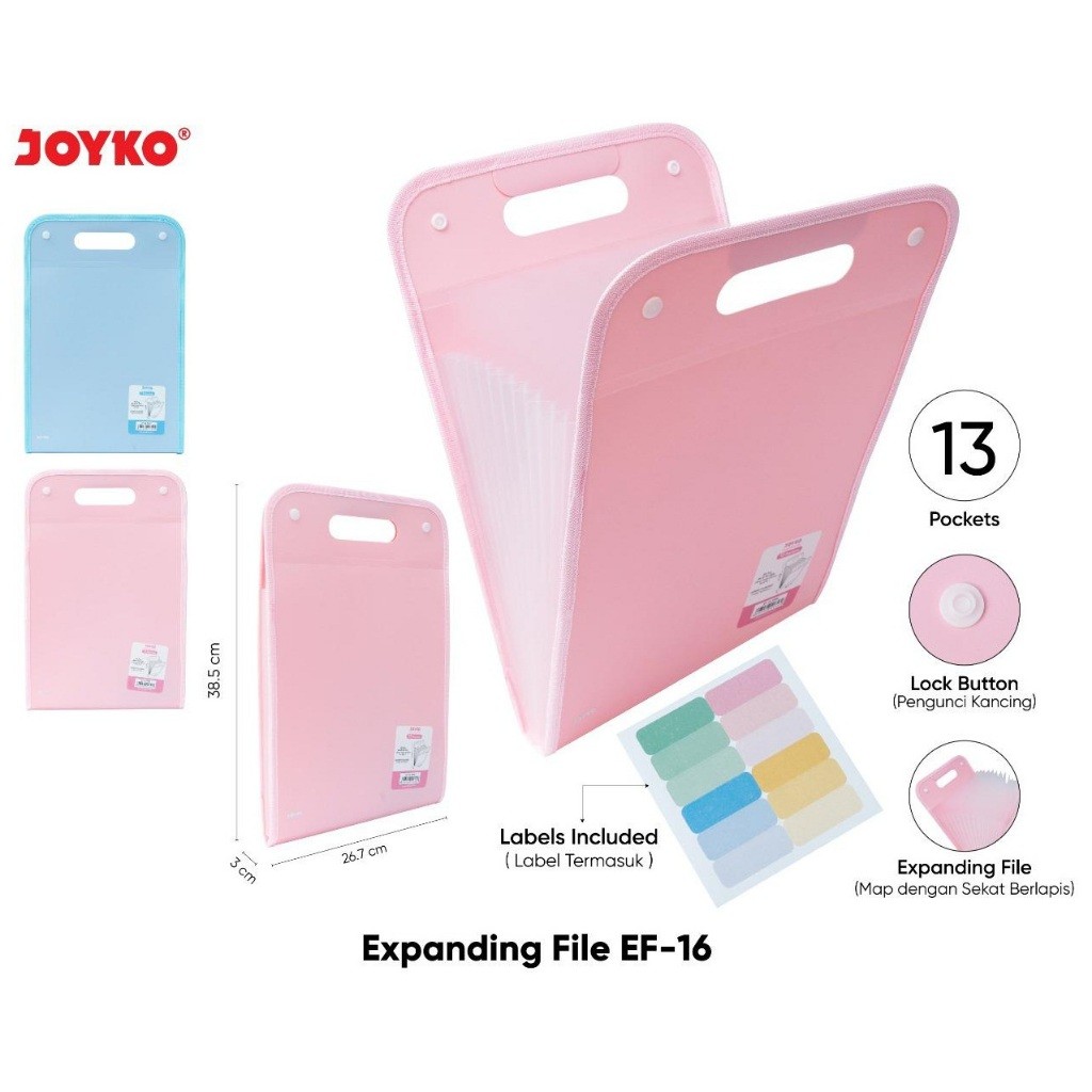 

Joyko expanding file/map akordion EF-16