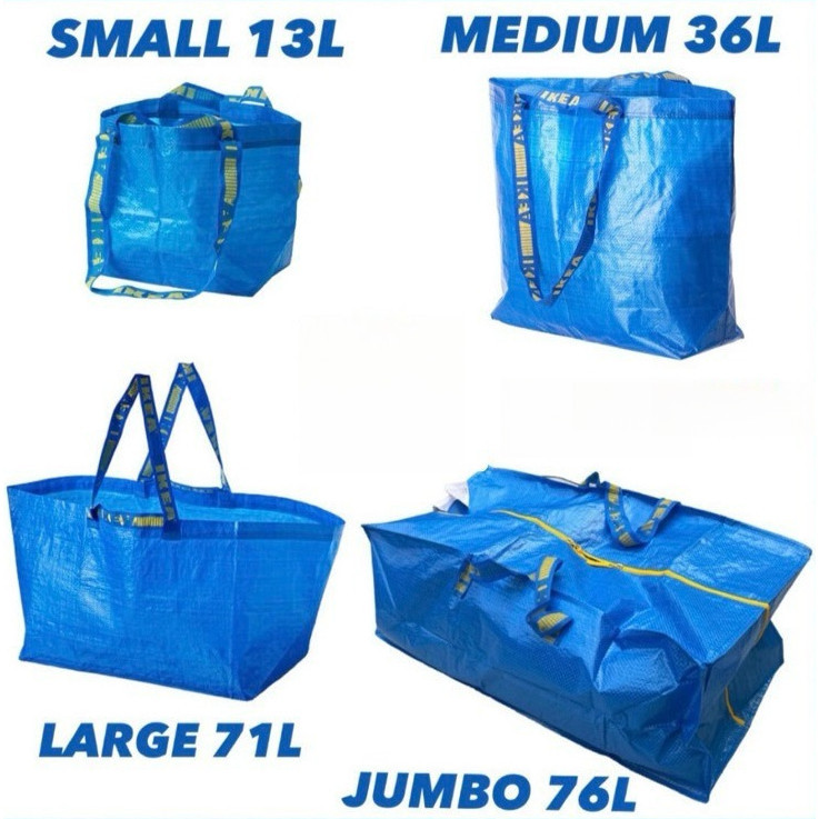 Kantong Tas Belanja Jumbo / Tas Laundry Besar / Tote Bag ORIGINAL Kantong Tebal Kuat Tahan Lama