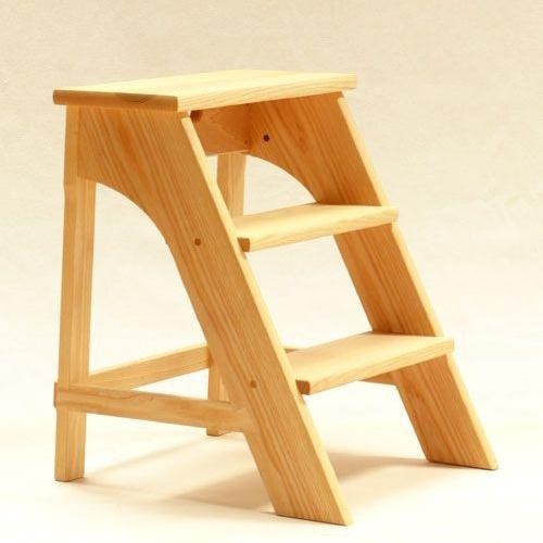 tangga kayu minimalis | tangga kayu multifungsi | interior rumah - pijakan 3 step