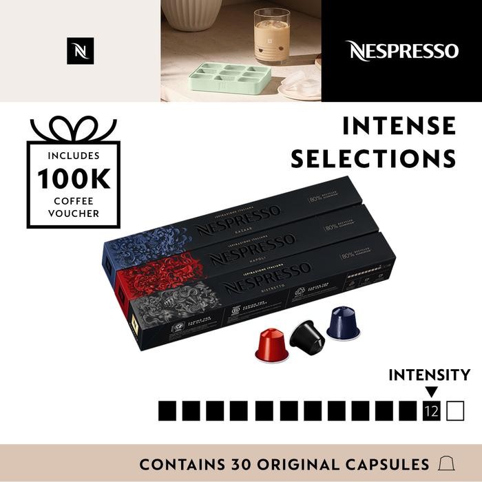 

Nespresso Intense Selections Coffee Pack (Kopi Kapsul)