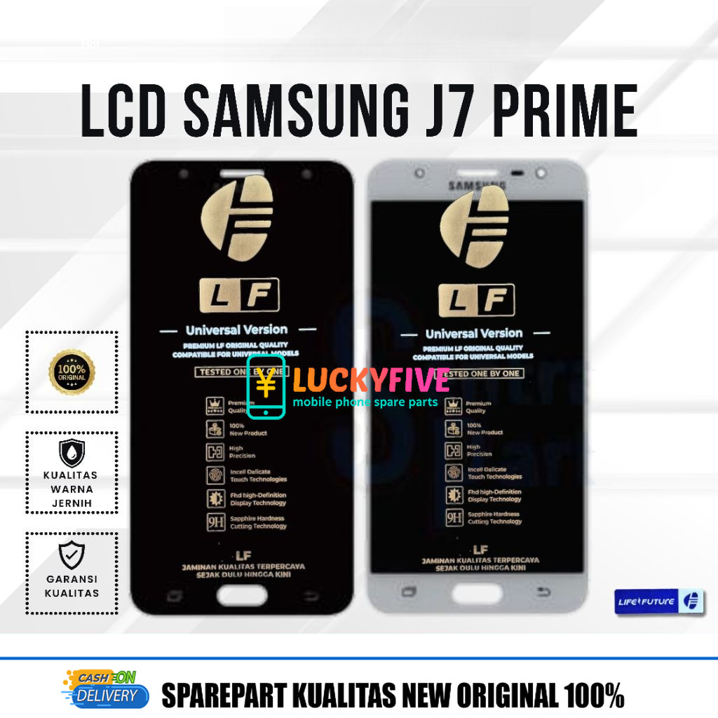 LCD Samsung J7 Prime G610 Original Fullset Touchscreen Life Future