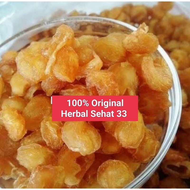 

Longan Kering Lengkeng Kuning Thailand Premium Asli 100gr