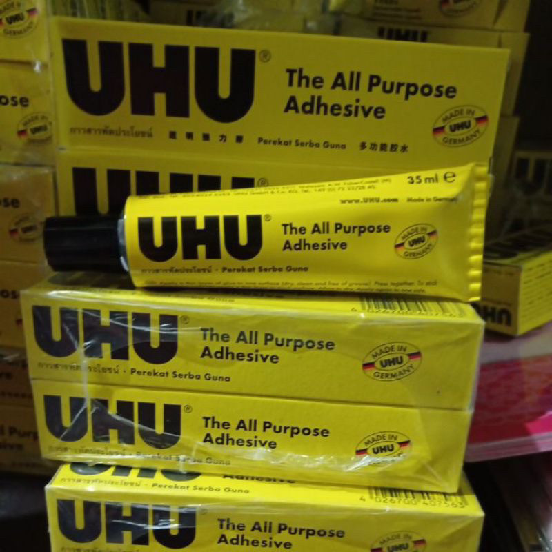 

(Toserba 777) LEM UHU CAIR 125ml 35ml 20 ml 8ml / Lem UHU Cair All Purpose Adhesive Universal LEM UHU lem kayu plastik kain dsb Perekat Serbaguna