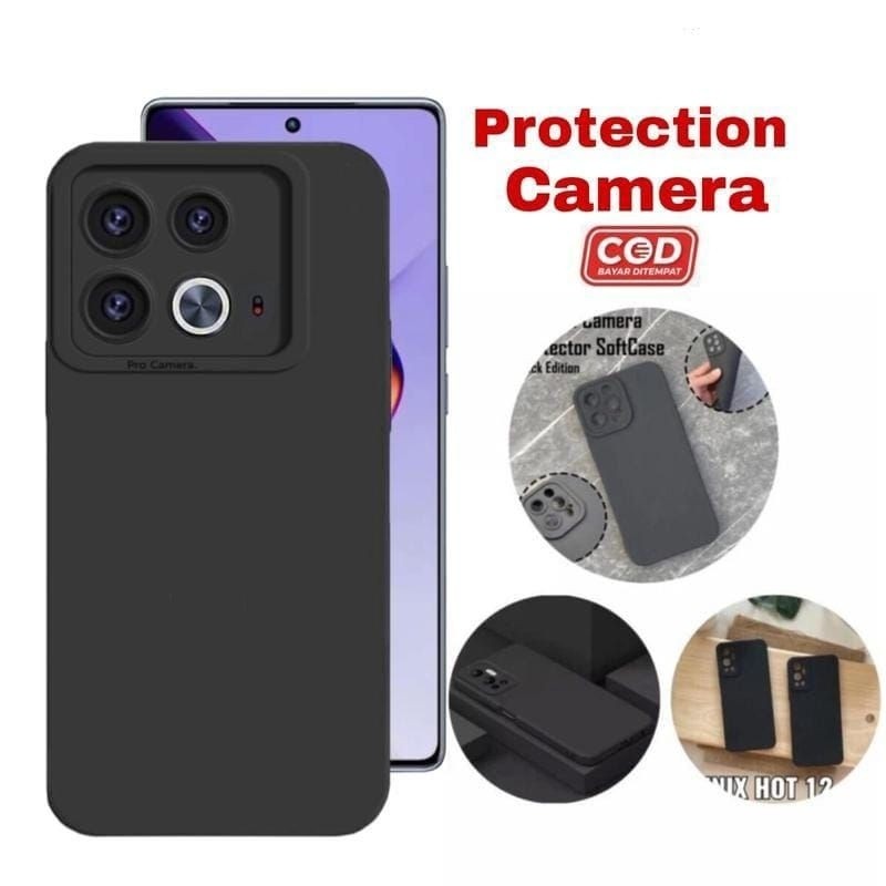 SOFTCASE/SILIKON PRO CAMERA INFINIX NOFE 40/NOTE 40 PRO CASING MACARON FULL COVER BAGUS LENTUR PELIN