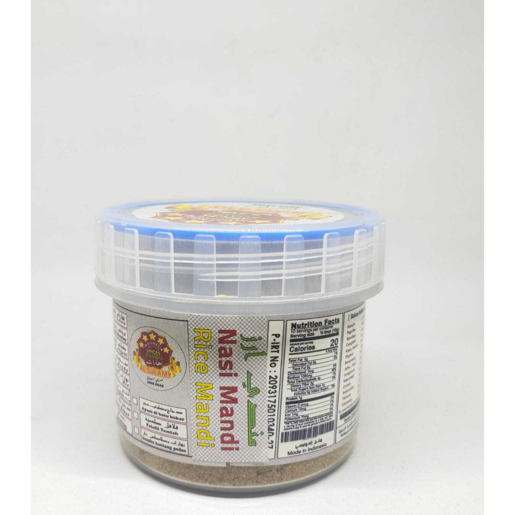 

AL SULAMY BUMBU NASI MANDI RICE MANDI 120G