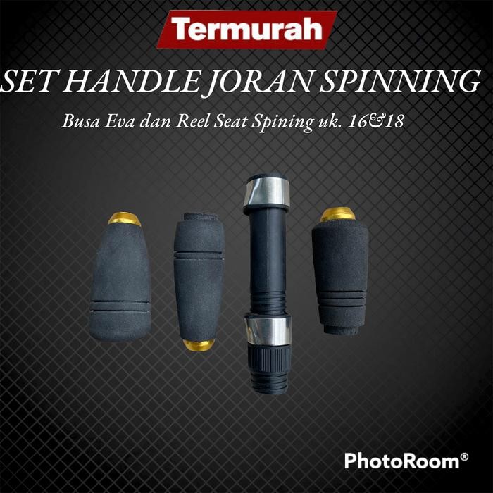 SET HANDLE JORAN Busa Eva SPINNING ukuran 16 & 18 pancing reel - 16, BC