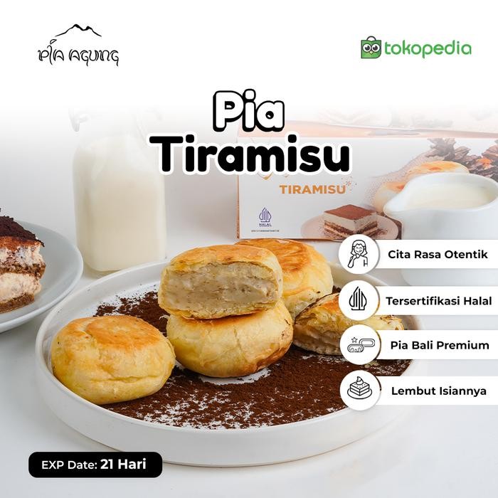 

bakpia tiramisu - HARGA PROMO - Pia Agung Bali [terlaris]