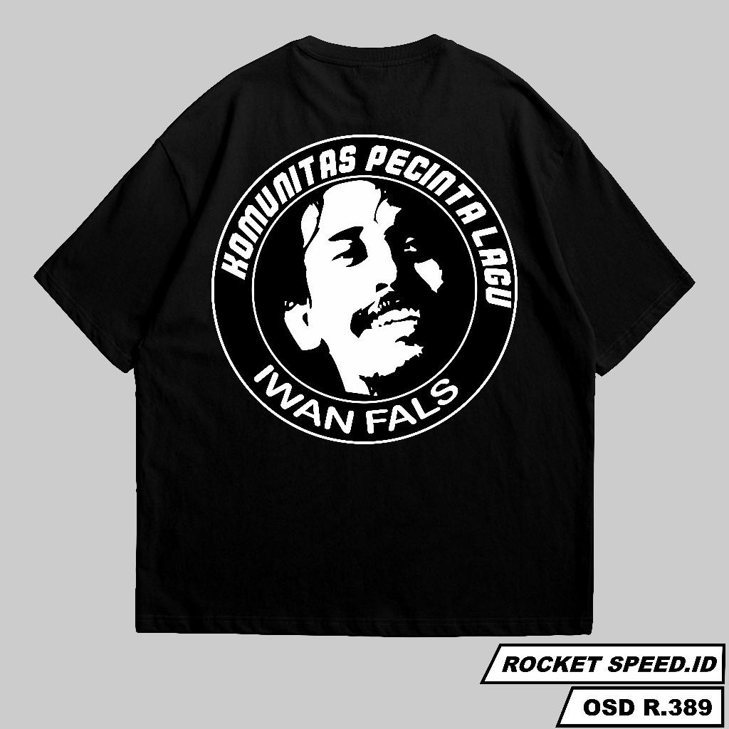 Kaos  KOMUNITAS PECINTA LAGU IWAN FALS  Kaos Kata-Kata Kaos BAJU Distro katun combed 30s R.389