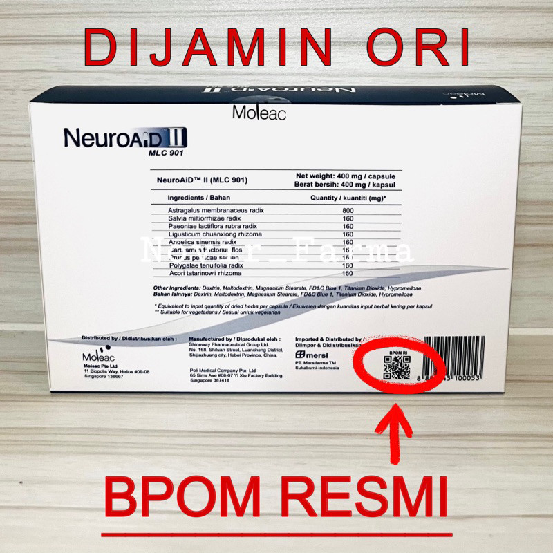 Neuroaid II MLC 901 Box