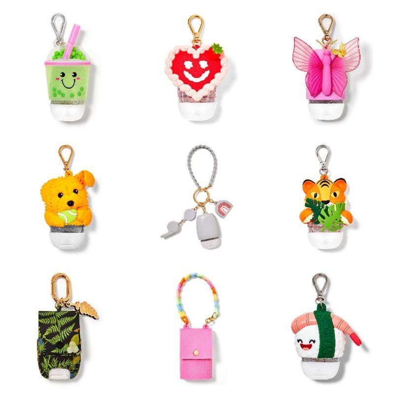 BATH & BODY WORKS BBW ID CARD / POCKETBAC HOLDER HAND SANITIZER