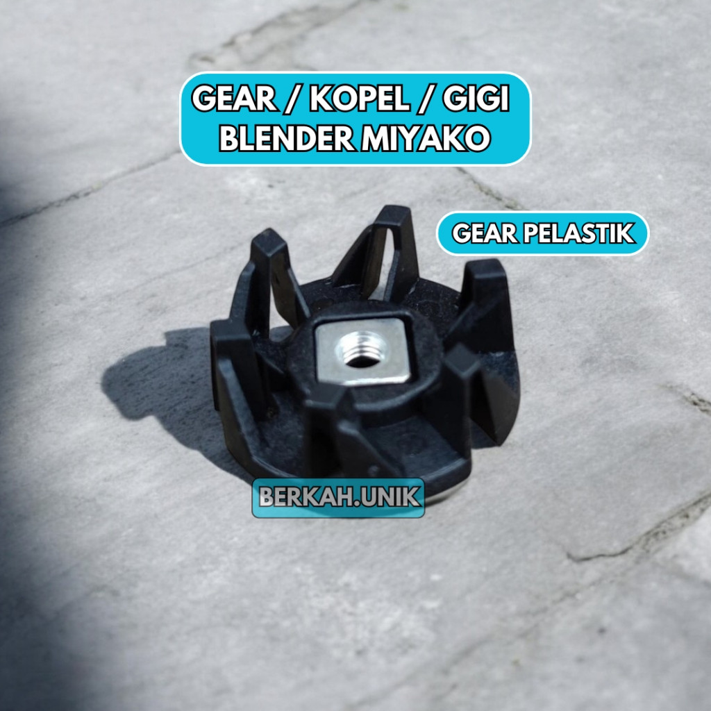 Gear Blender Miyako - Gear Kopel Plastik Miyako - Gear Blender National - Gigi Blender Miyako - Gigi