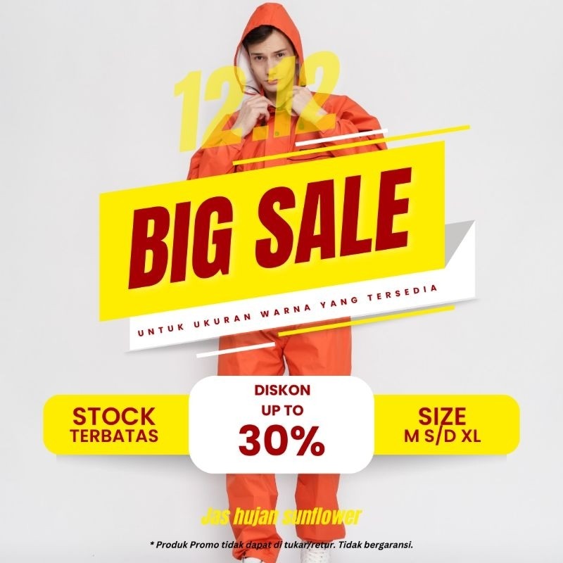 JAS HUJAN SUNFLOWER 100% ORIGINAL