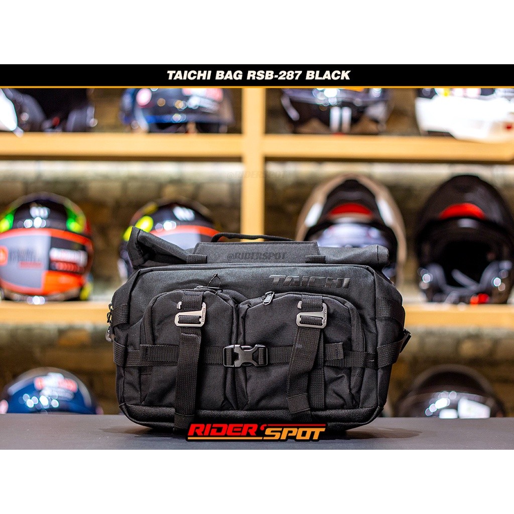 RS Taichi Backpack RSB-287 Black Waterproof Tas Ransel Original