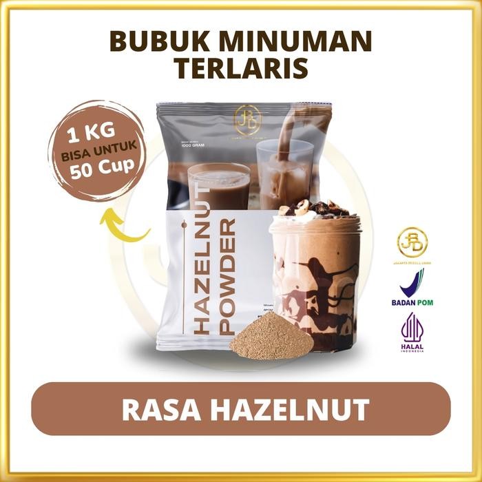 

Bubuk minuman Premium Rasa Hazelnut 1Kg || Jakarta Bubble Drink Powder || Cream coklat Susu Kacang - Smoothies [terlaris]