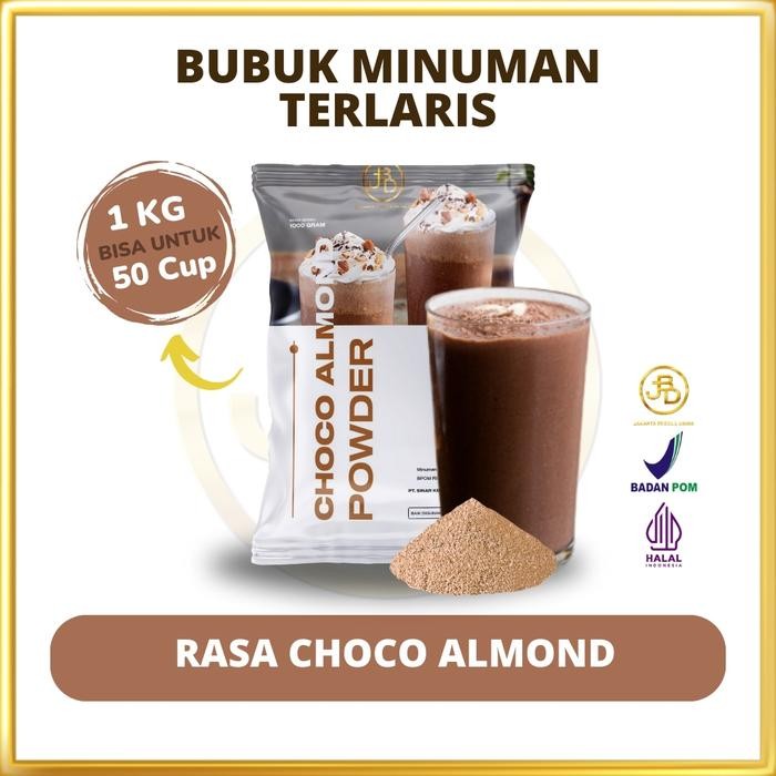 

Bubuk minuman Premium Rasa Choco Almond 1Kg || Jakarta Bubble Drink Powder coklat || Cokelat Hitam Jelly Susu - Chocolate, 1 Kg [terlaris]