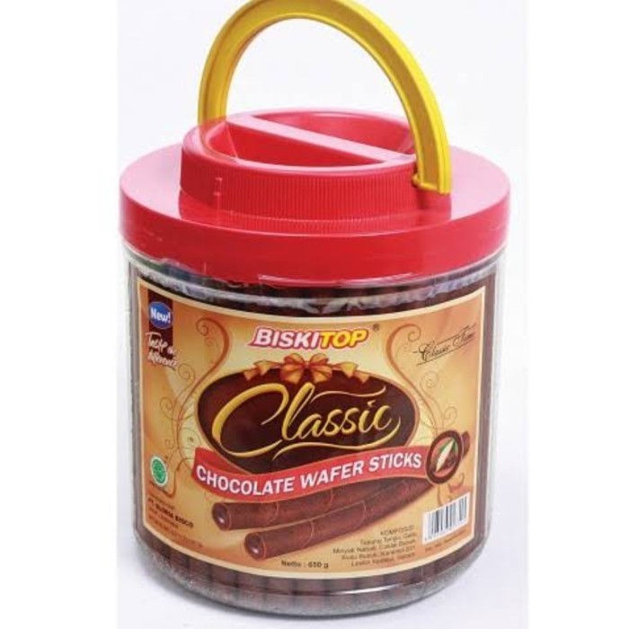 Biskitop Chocolate Wafer Sticks 500gr
