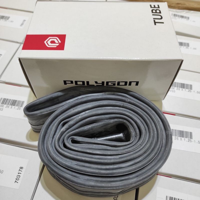 BAN DALAM SEPEDA POLYGON 26 INCH 26x1.25 BISA SAMPAI 26X1.50 ATAU 26 x 1.25 - 26 x 1.50 PENTIL AV