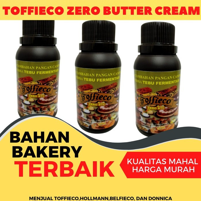 

Toffieco Zero Buttercream 500 Gram