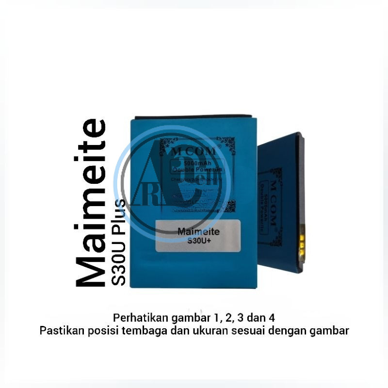 Baterai MCOM for Maimeite S30U Plus Double Power 5000mAh batere batre batrai battery
