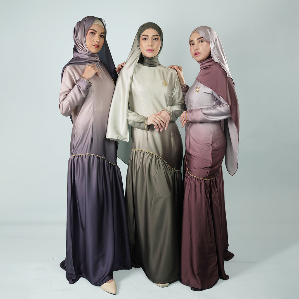 Gradienter Series - Shades x Celine Evangelista - Set Dress + Pashmina Coll 1