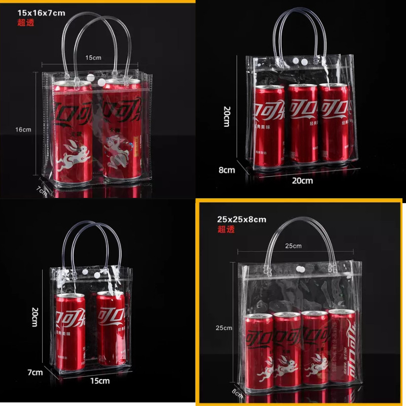 

Tas Mika PVC Polos Goodiebag transparan Bisa Untuk Tas Kado / Sovenir Tersedia Beberapa Ukuran Bahan Tabal Dan Kuat Tas Jinjing Plastik Transparan Bisa Grosir dan COD