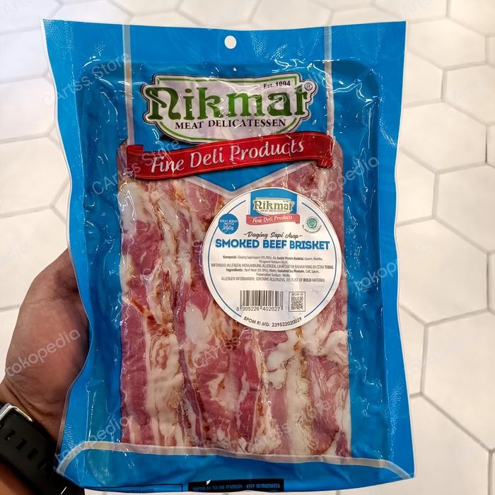

SMOKED BEEF BRISKET Fresh Nikmat - 250 gram