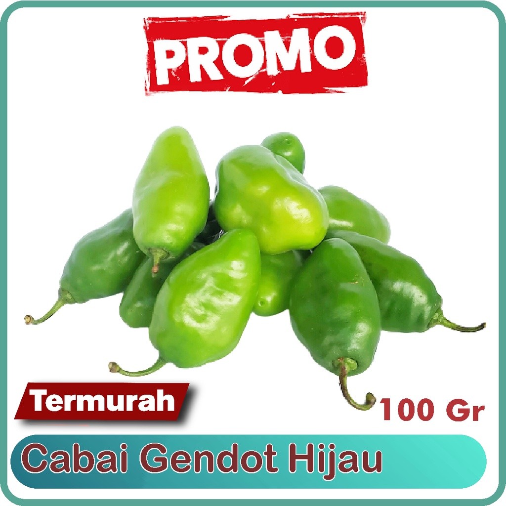 

READY MURAH cabe gendot bandung fresh 100 GR