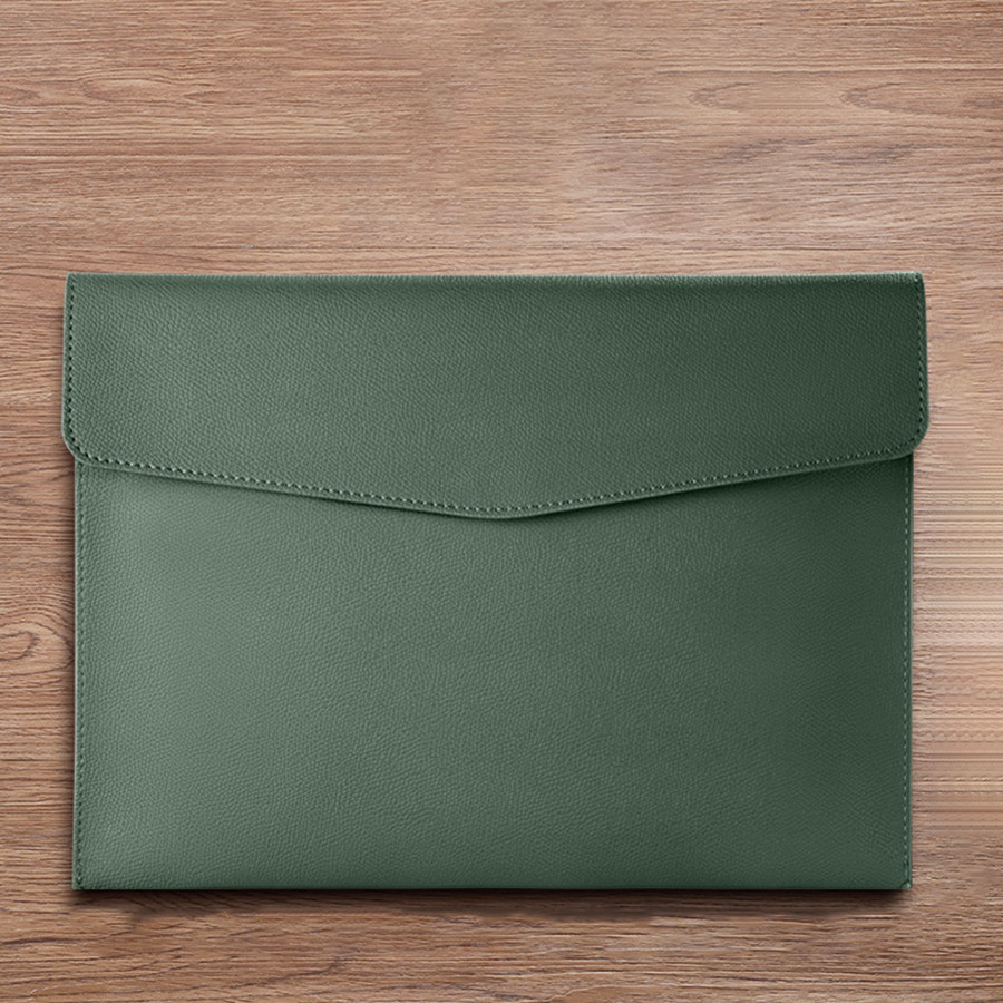 

Leather Document Bag A4 Envelope Document Holder Quality PU Leather Document Pou Femme Document Organizer File Bag